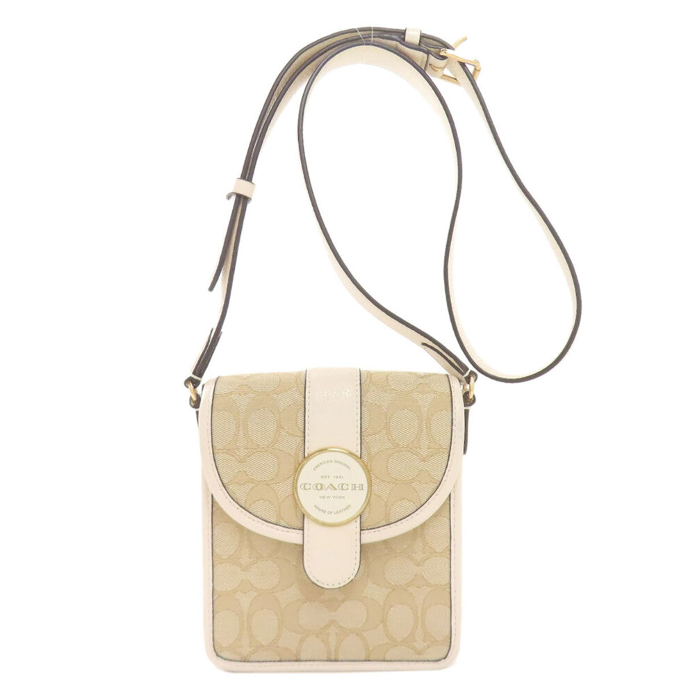 Coach C8321 Signature Shoulder Bag Canvas Women's COACH